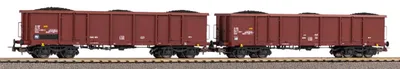 Produktbild von Piko 58287 2er Set Off. Güterwg. Eaos FS V, mit Kohleladung