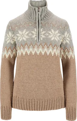 Produktbild von DALE OF NORWAY Myking Sweater Damen Pullover aus Wolle beige L