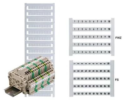 Produktbild von Weidmüller Klemmenmarkierer dekafix ws DEK 5 FW 151-200 50 Stk