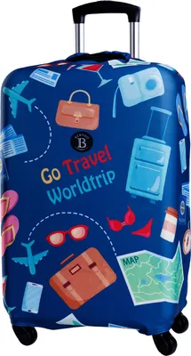 Obrázek produktu pro Obal na cestovní kufr BERTOO - World trip M