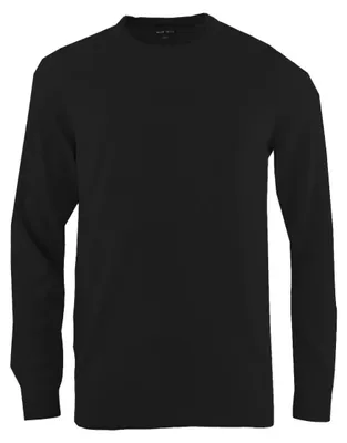 Produktbild von MARVELIS modern fit trui wol, O-hals, zwart