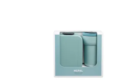 Produktbild von Mepal - Promotion-Set Lunch + Kaffee (Lunchbox + Reisebecher) - Nordic green