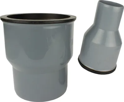 Produktbild von Fallrohr Reduzierung Adapter Dachrinnenablauf DN110 Ø 70-55 auf DN50