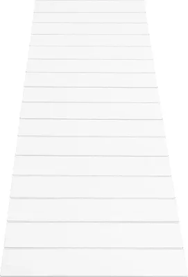 Image de Couverture de baignoire - Planche de baignoire pliable - 70 × 170 × 0,65 cm - PVC - Blanc