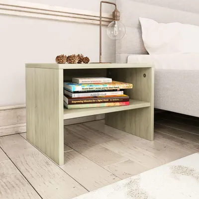 Obrázok produktu pre vidaXL Nočné stolíky 2 ks Sonoma dub 40x30x30 cm odvodený výrobok z dreva
