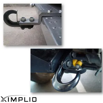 Produktbild von Anhängerhaken Für Stoßstange U-Clip 1 und 3/4" für Geländewagen SUVs von XIMPLIO