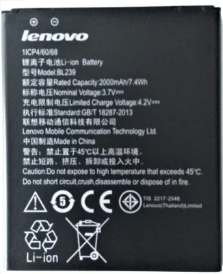 Produktbild von Akku Lenovo BL239 2000 mAh für  A3500