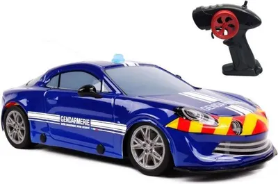 Produktbild von Ferngesteuertes Auto Alpine A110 Gendarmerie, Turbo Challenge, 1/16 Maßstab, 2.4 GHz, 8 km/h