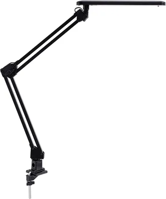 Zdjęcie produktu dla Lampa biurkowa LED 962 z zaciskiem czarna