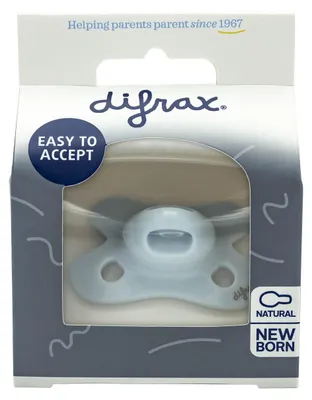 Zdjęcie produktu dla Smoczek Difrax Natural Newborn Ice (1 sztuka)