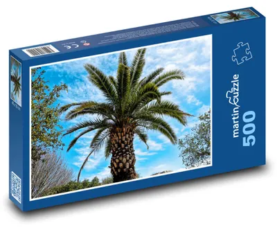 Zdjęcie produktu dla martinpuzzle - Puzzle 500 - Palma - drzewo, niebo