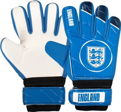 Produktbild von England FA - Torhüter-Handschuhe für Jungen GF1284 (10-16 Jharen) (Blau)