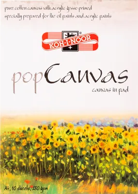 Obrázek produktu pro KOH-I-NOOR Pop Canvas Skicář 10 A4 280 g