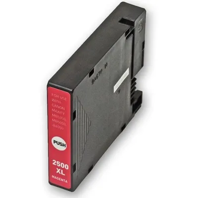 Image de Cartouche d'encre compatible avec Canon PGI-2500 Magenta pour Maxify iB4000 Series, iB4050, iB4100 Series, iB4150, MB5000 Series, MB5050, MB5100...