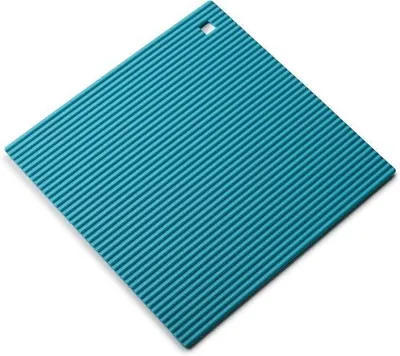 Produktbild von Famanu Silikonuntersetzer - Hitzebeständig bis 250°C - 22 x 22 cm - Grau