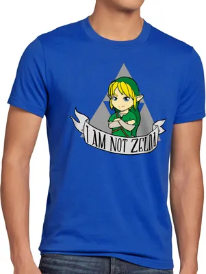 Produktbild von style3 I am not Herren T-Shirt link gamer