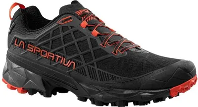Produktbild von La Sportiva Herren Akyra II GTX Multifunktionsschuh Black/Cherry Tomato 44.5