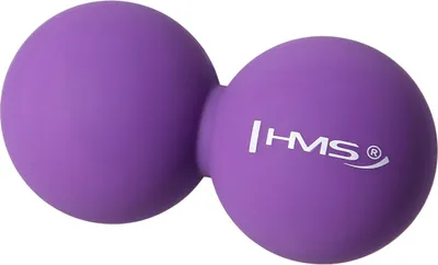 Produktbild von Doppelte Lacrosse-Massageball, violett, HMS