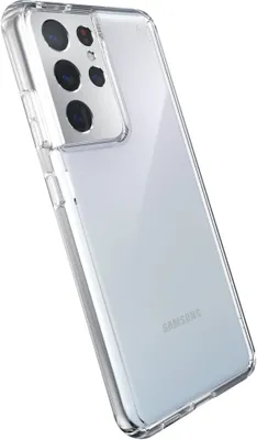 Immagine prodotto di Speck Presidio Perfect Clear, Custodia, Samsung, Galaxy S21 Ultra 5G, 17,3 cm (6,8 pollici), trasparente
