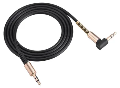 Produktbild von 3,5-mm-Stecker auf Aux-Kabel, L-förmiges I-Kabel für Lautsprecher-Kopfhörer