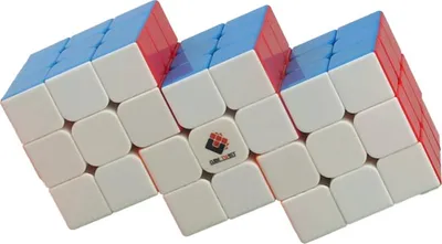 Obrázok produktu pre Anti-stick Magic Cube vzdelávacie Puzzle Toy pre deti stres Reliever 3 v 6