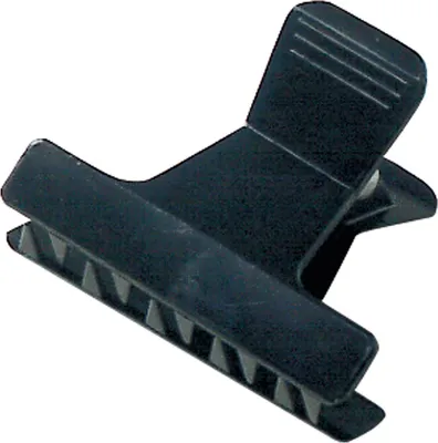 Image de Comair Clips de compartiment en plastique noir, petits, 12 pièces