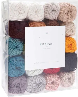 Produktbild von Ricorumi Set 20er "Wichtelwelt", 16x Ricorumi dk, 2x Ricorumi Twinkly Twinkly, 2x Ricorumi Spray