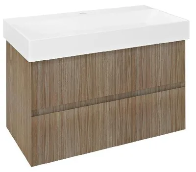 Obrázok produktu pre Sapho Filena - Umývadlová skrinka, 820x515x430 mm, 2 zásuvky, dub FID1285D