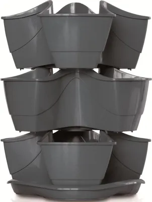 Immagine prodotto di Verizon garden vaso a cascata per erbe - grafite