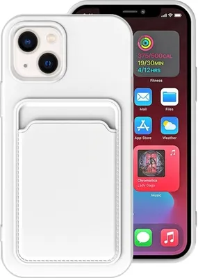 Produktbild von König Design Hülle kompatibel mit Apple iPhone 14 Plus Kunststoff Soft Handyhülle - Handy Case Weiß