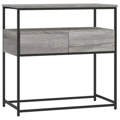 Immagine prodotto di vidaXL Tavolino da salotto grigio Sonoma 75x40x75 cm in materiale composito