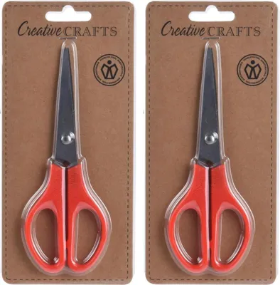 Produktbild von 2 x  Schere rot 16 cm Küchenschere