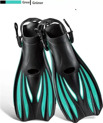 Produktbild von DTC GmbH Flosse Frosch-Tauchschuhe -Grün S
