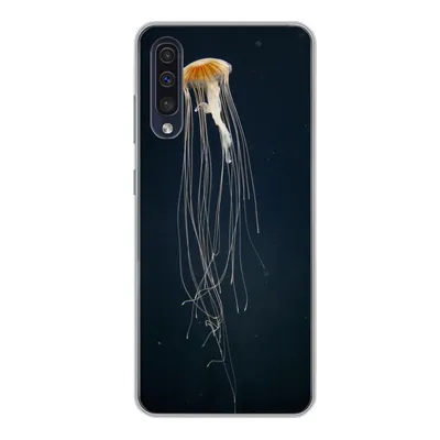Produktbild von MuchoWow® Handyhülle Schutzhülle Hülle für Samsung Galaxy A50 Qualle - Meerestier - Tentakel Silikon Softcase Handy Hülle - Mobiltelefonhülle