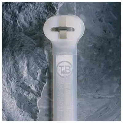 Produktbild von Kabelbinder, Stahlnasenverschluss, 3,6 x 368 mm, natur TY5244MR (Pack à 100 Stück)