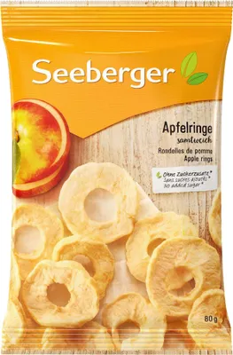 Immagine prodotto di Anelli di mela Seeberger 4034607 80g