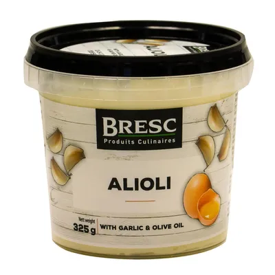 Produktbild von Bresc Alioli Clasico 3x 325g spanischer Knoblauch-Dip Aioli Knoblauchcreme Sauce