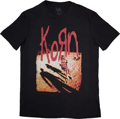 Produktbild von Korn - "Shadow Playground" T-Shirt für Herren/Damen Uni RO15418 (L) (Schwarz)