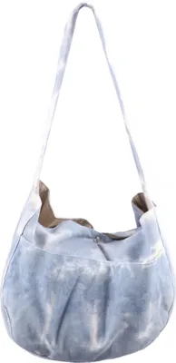 Immagine prodotto di Borsa per animali domestici, traspirante, sicura, in tela, piccola borsa a tracolla con tasca extra per cuccioli, gatti, blu