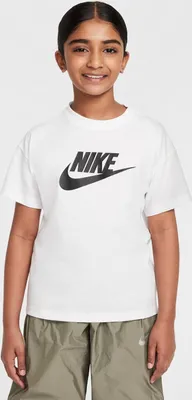 Produktbild von Nike G Nsw Tee Boy Futura Hbr Weiss Weiss L