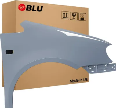 Immagine prodotto di BLU Parafango compatibile con VW Volkswagen Caddy III 3 2K LD7X Destra Grau PlatinGrau | 2004-2010 | Anteriore | Verniciato | Pronto per il montaggio | Zincato