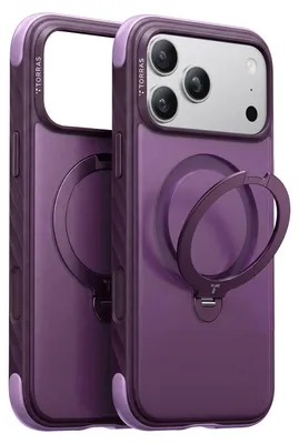 Obrázek produktu pro Torras Ostand Q3 Rugg, purple - iPhone 18 Pro Max