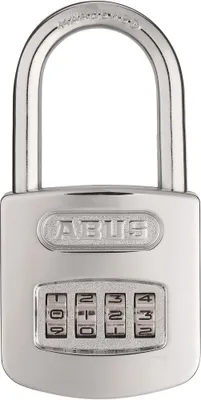 Produktbild von ABUS 160/50HB50 C Chrom Zahlenschloss mit hohem Bügel