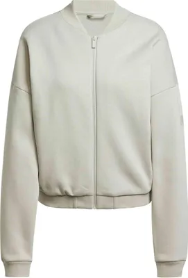 Produktbild von adidas Women's Essentials Contemporary Logo Bomber Jacket, Wonder Alumina, S