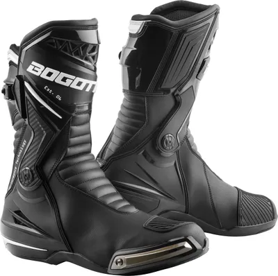 Produktbild von Bogotto Suzuka Motorrad Stiefel, schwarz, 46