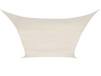 Image de Voile Solaire - Rectangulaire - 2 X 3 M - Couleur : Crème