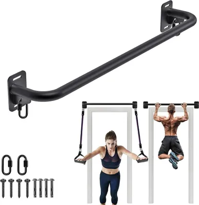 Produktbild von Klimmzugstange, 95 cm, für Wand, Decke und Balken, bis 227 kg – Klimmzugstange – Krafttraining