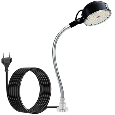 LED-Werkstattlampe 15 W, flexibler Schwanenhals, Magnetfuß, 36 LEDs
