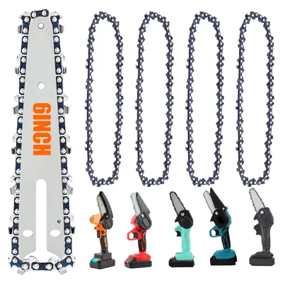 Produktbild von Kettensägeketten - 4 Stück 15 cm Mini-Kettensägeketten - YJB-FL0022-DJLX