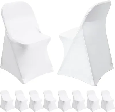 Produktbild von Stuhlhussen 10 Stück, universal elastisch, Polyester-Elasthan, für Feier